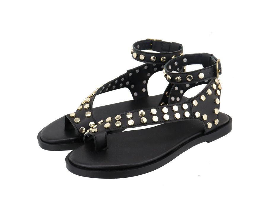 Rasteira Cloe Preta | KUENTO SHOES