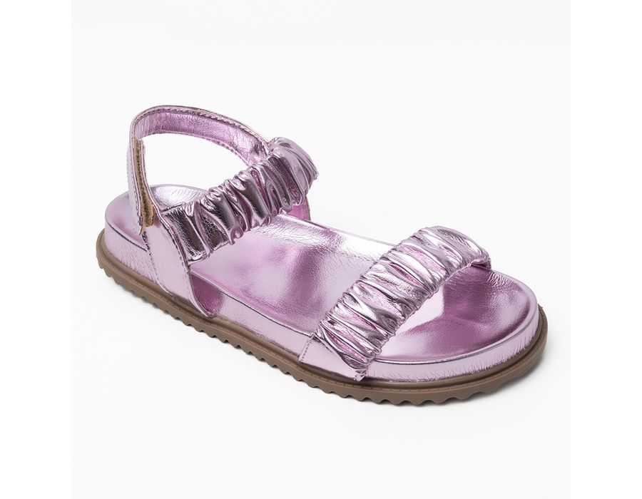 Papete Kely Metalizado Lilás | KUENTO SHOES