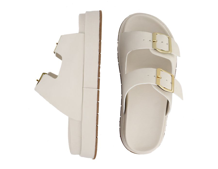 Flatform Alice Off White | KUENTO SHOES