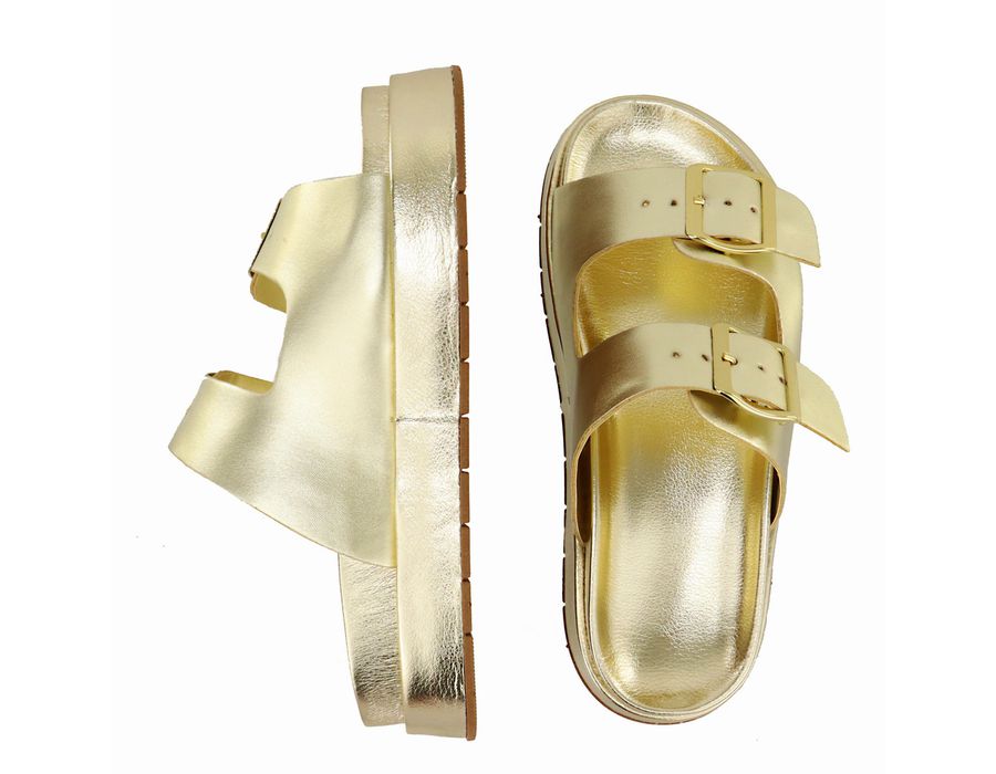 Flatform Alice Ouro Light | KUENTO SHOES