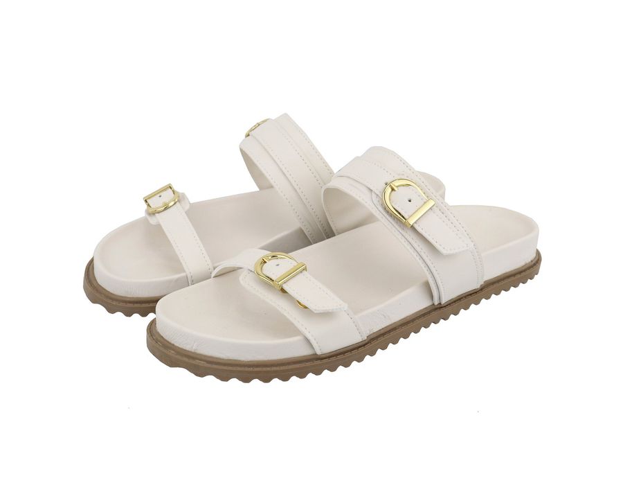 Flat Bela Off White | KUENTO SHOES