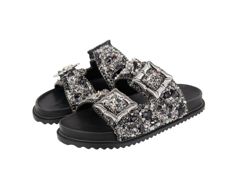 Flat Helo Preta | KUENTO SHOES