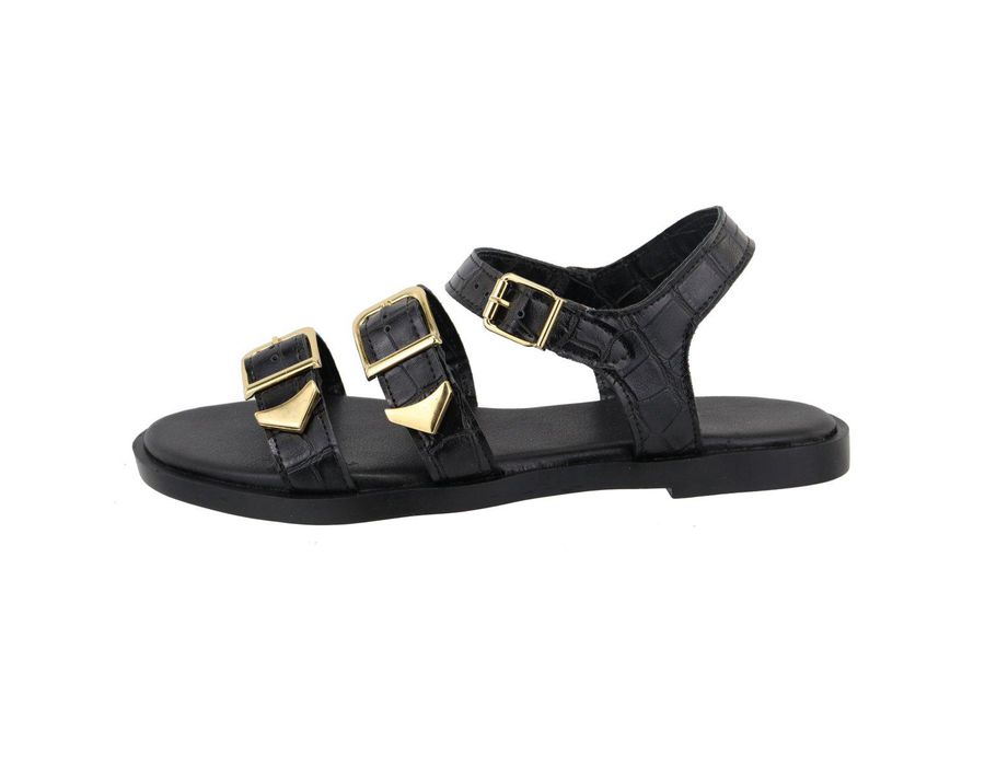 Rasteira Ju Preta | KUENTO SHOES