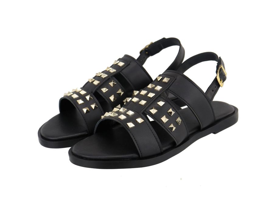 Flat Gi Preta | KUENTO SHOES