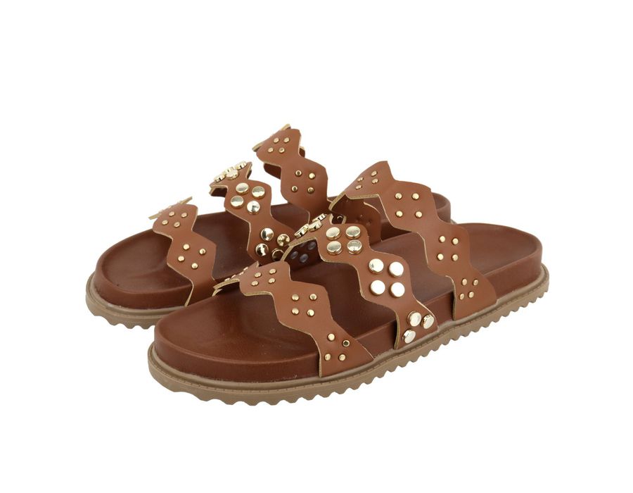 Flat Lia Caramelo | KUENTO SHOES