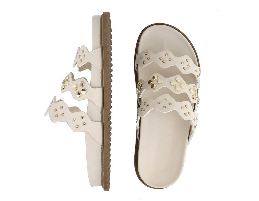 Flat Lia Off White | KUENTO SHOES
