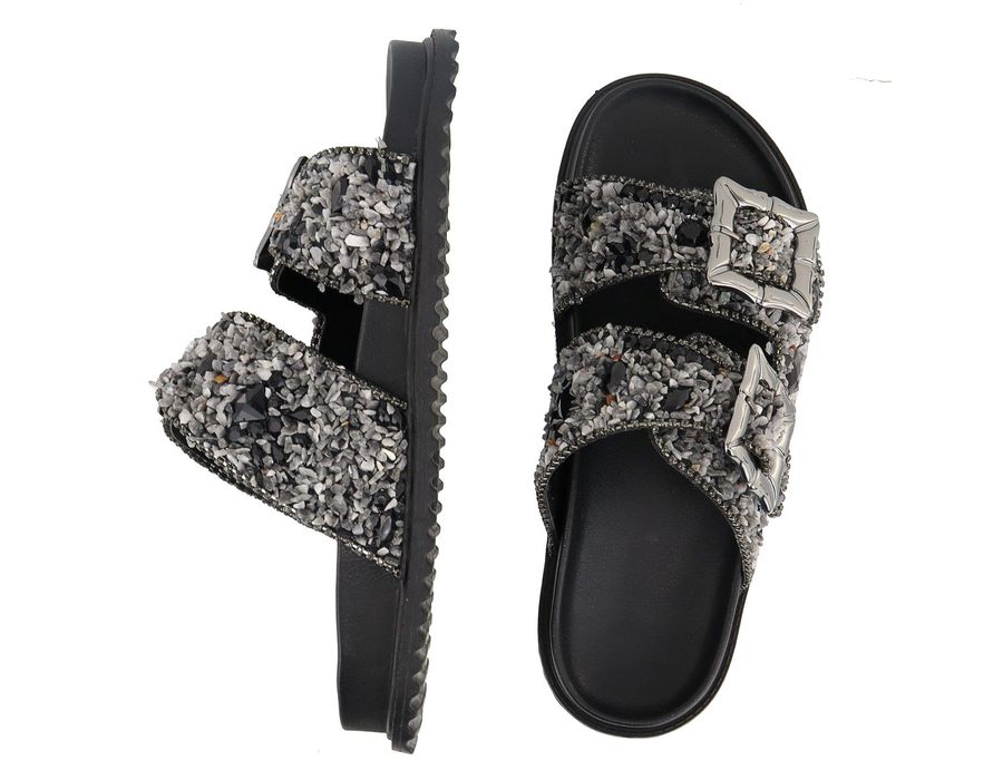 Flat Helo Preta | KUENTO SHOES