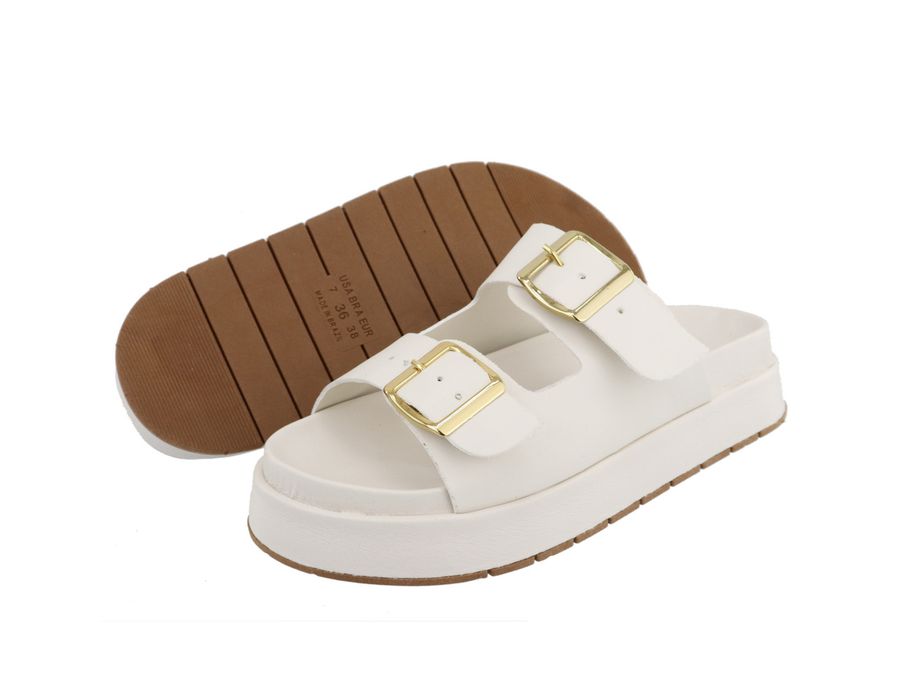 Flatform Alice Off White | KUENTO SHOES