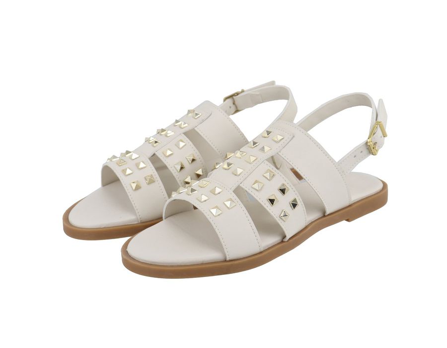 Flat Gi Off White | KUENTO SHOES