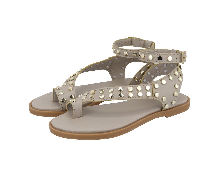 Rasteira Cloe Nude | KUENTO SHOES