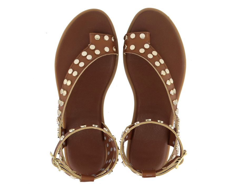 Rasteira Cloe Caramelo | KUENTO SHOES